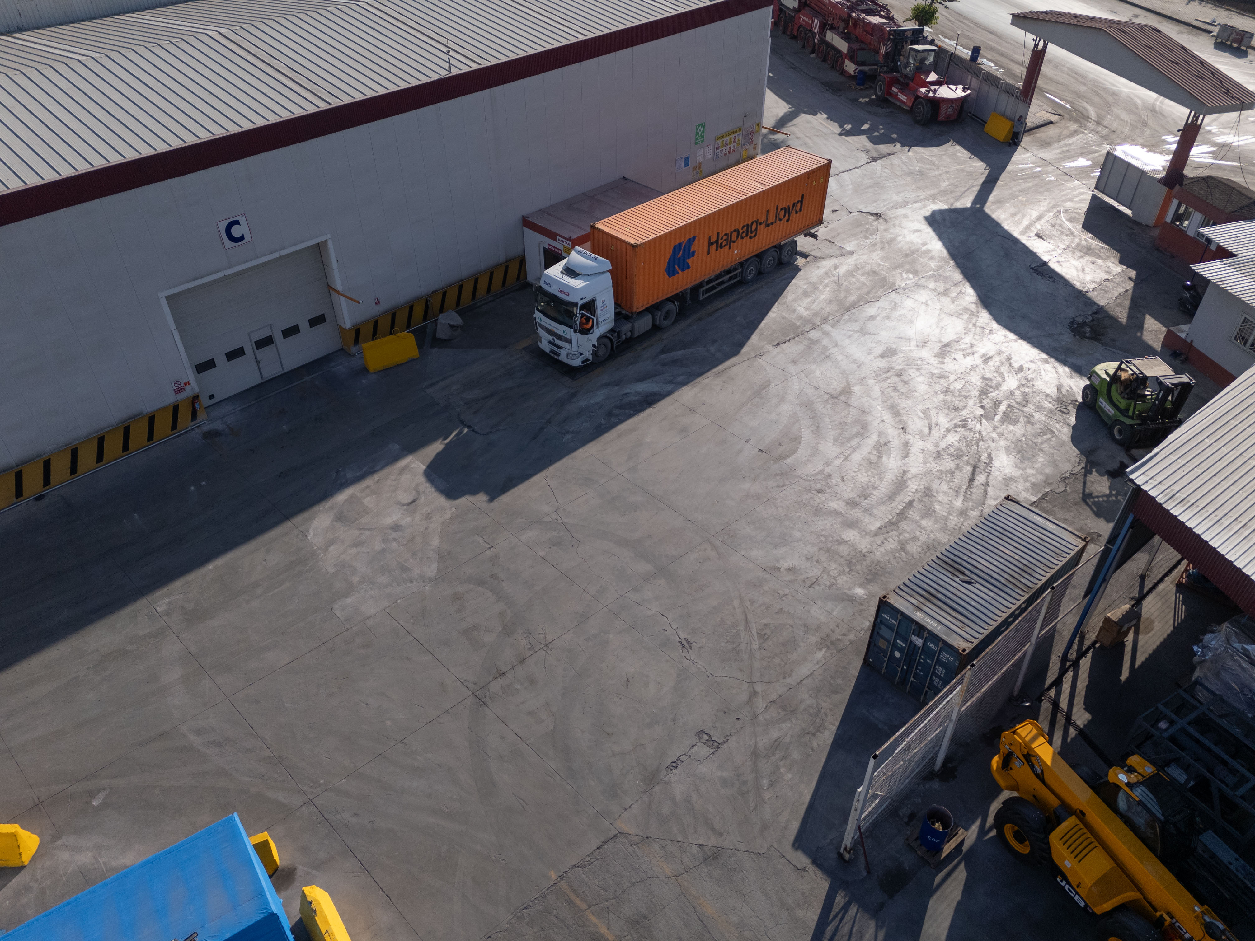 Warehouse storage area