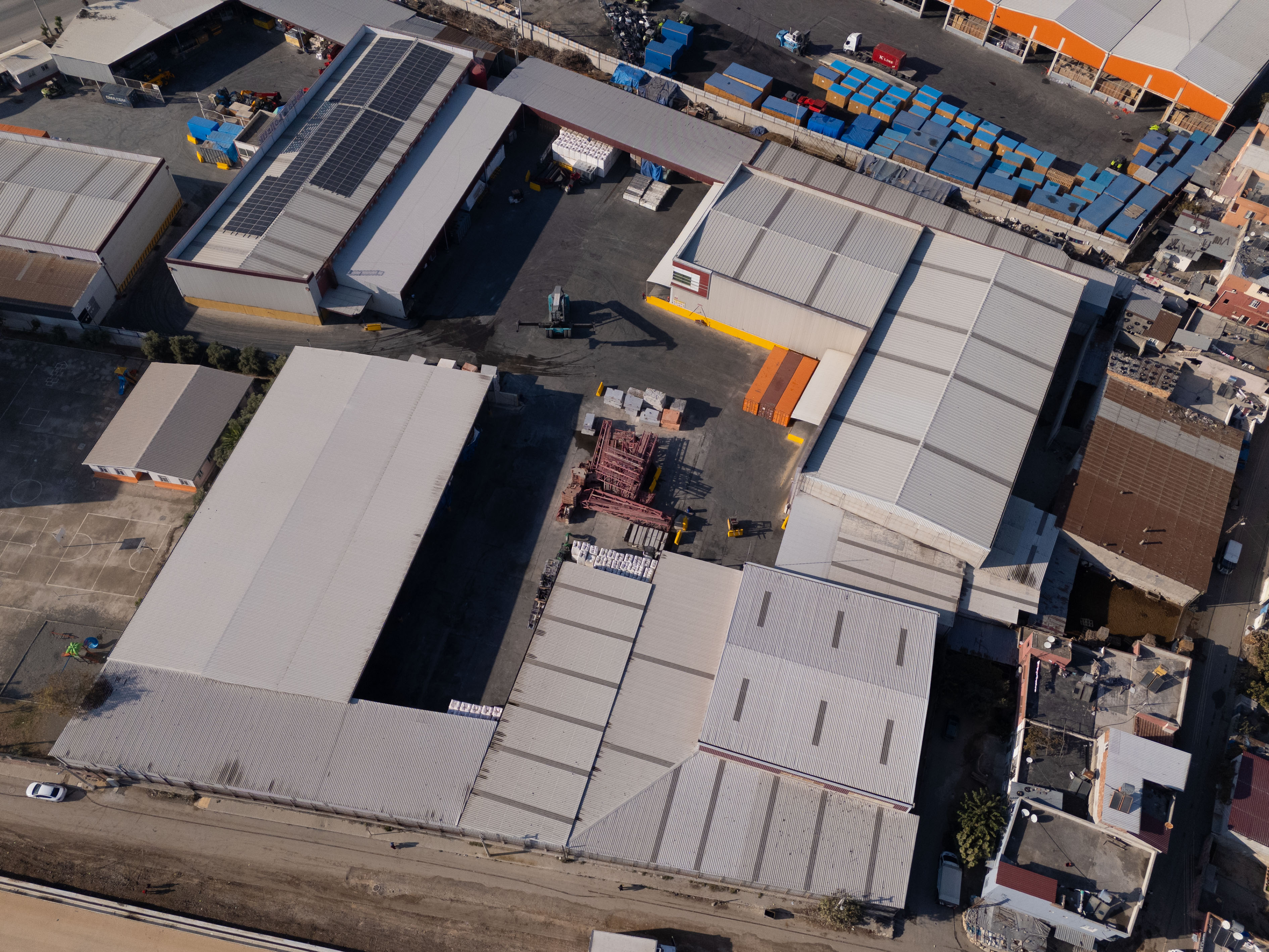 Facility operation areas